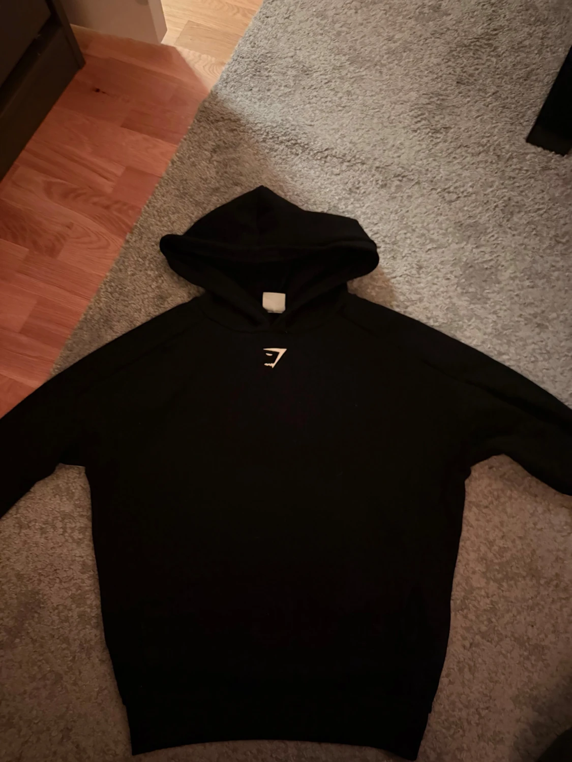 Svart Gymshark hoodie - 1