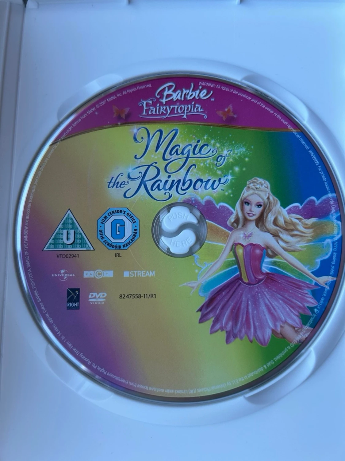 Barbie Den magiska regnbågen dvd - 2