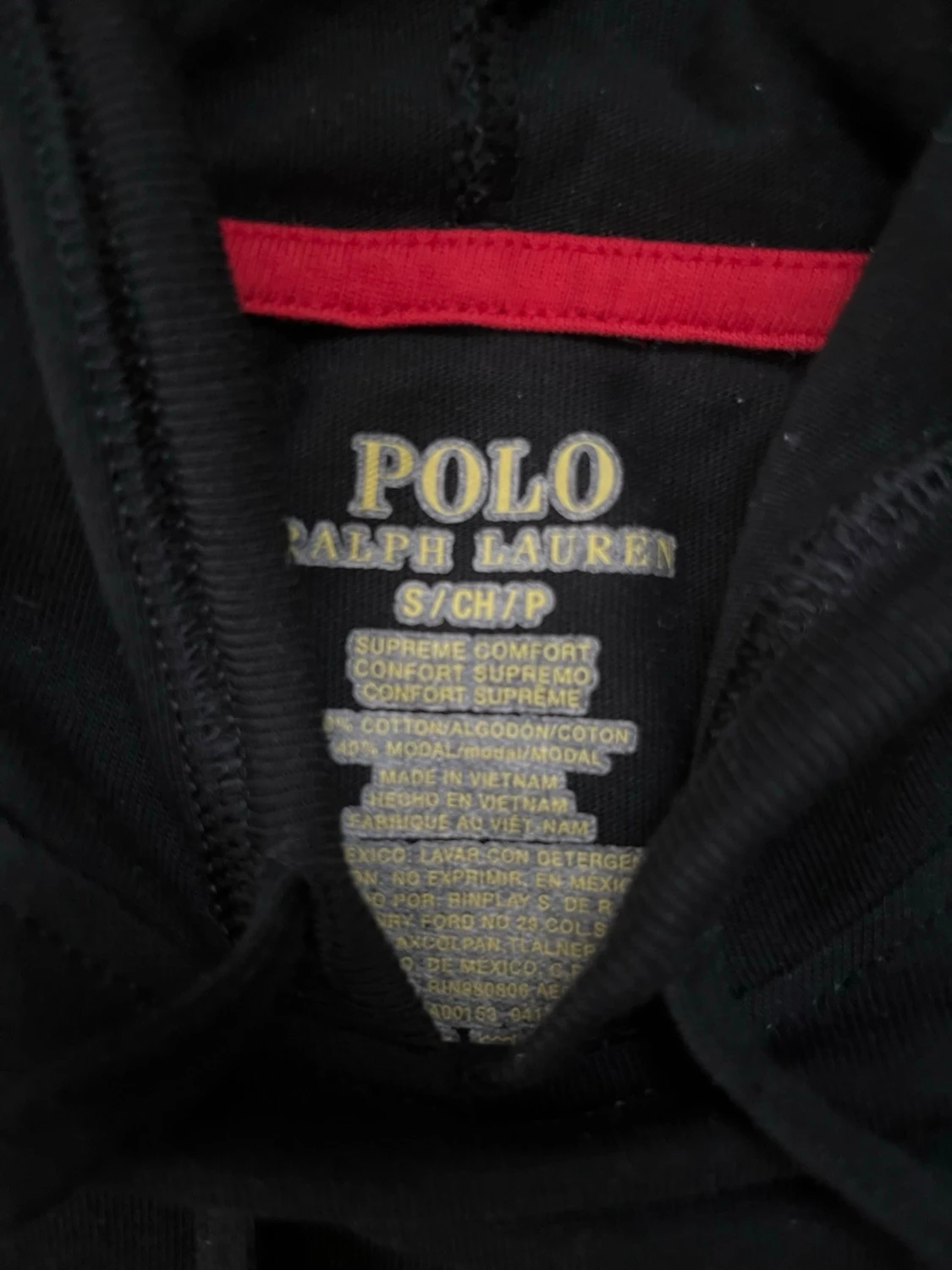 Svart hoodie från Polo Ralph Lauren - 1