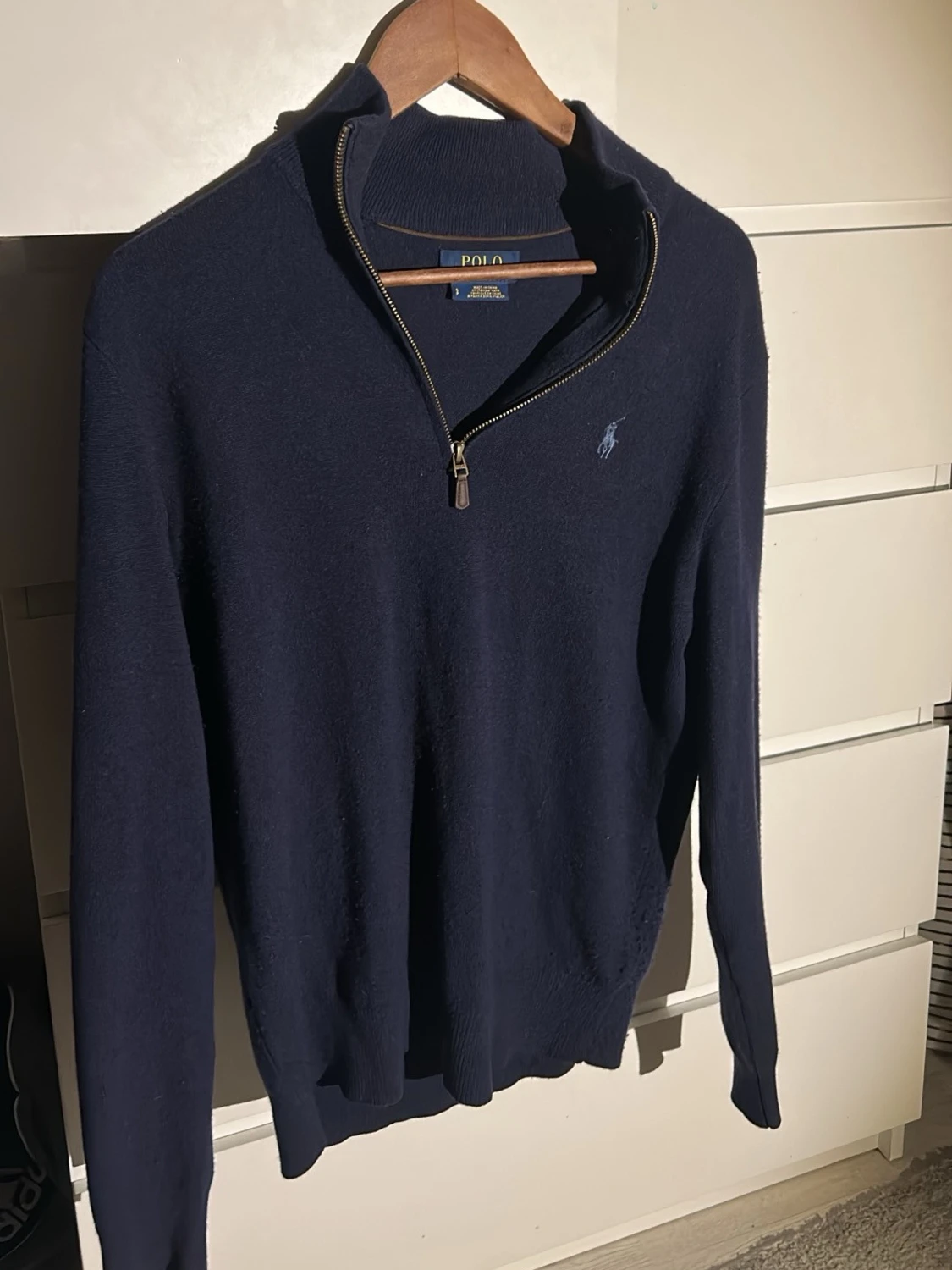 Mörkblå halvzip-tröja från Polo Ralph Lauren - 2