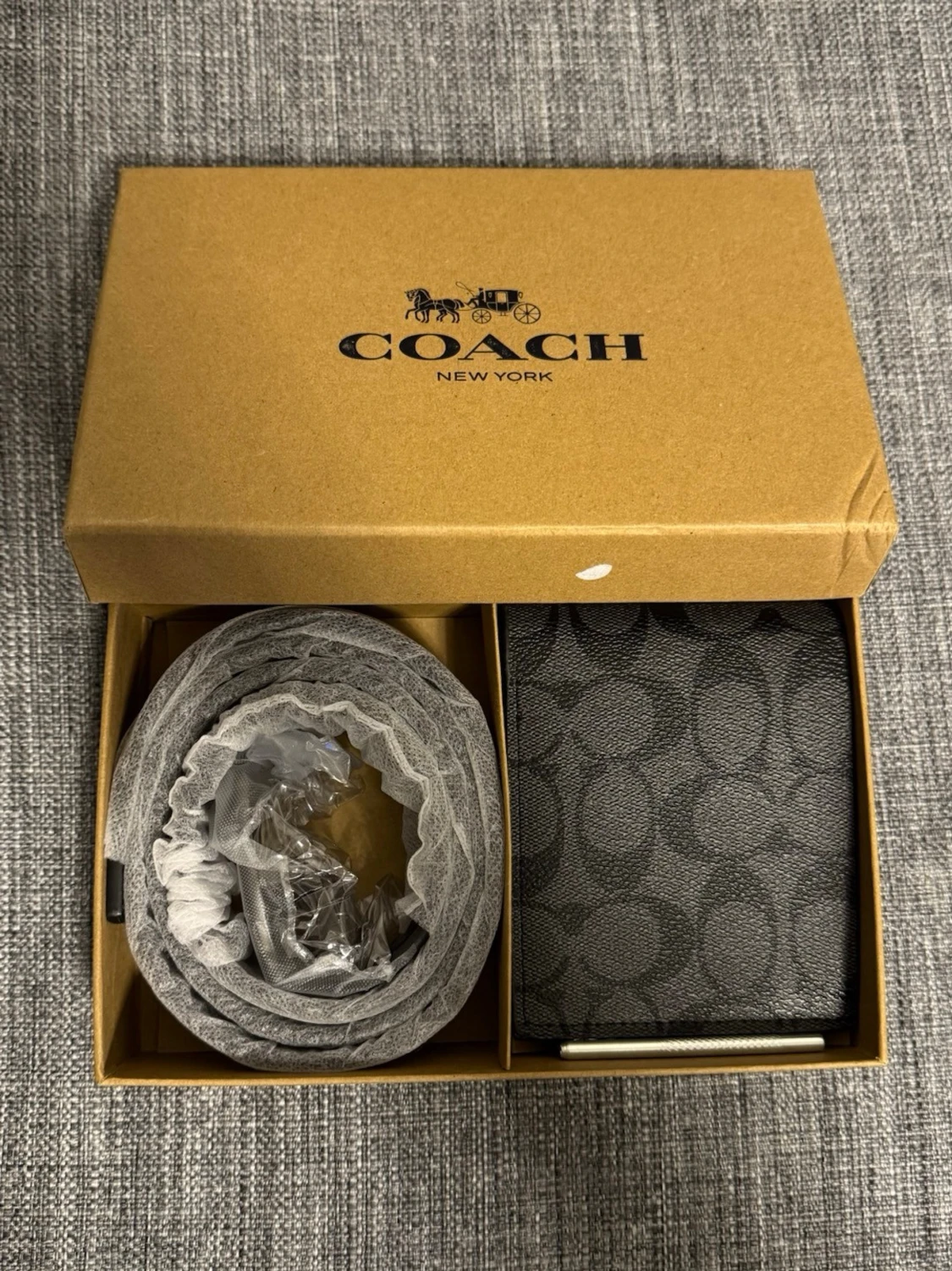 Coach - Bälte och Plånbok