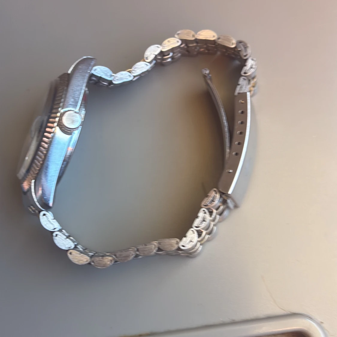 Rolexdatejust blå urtavla stål/guld - 2