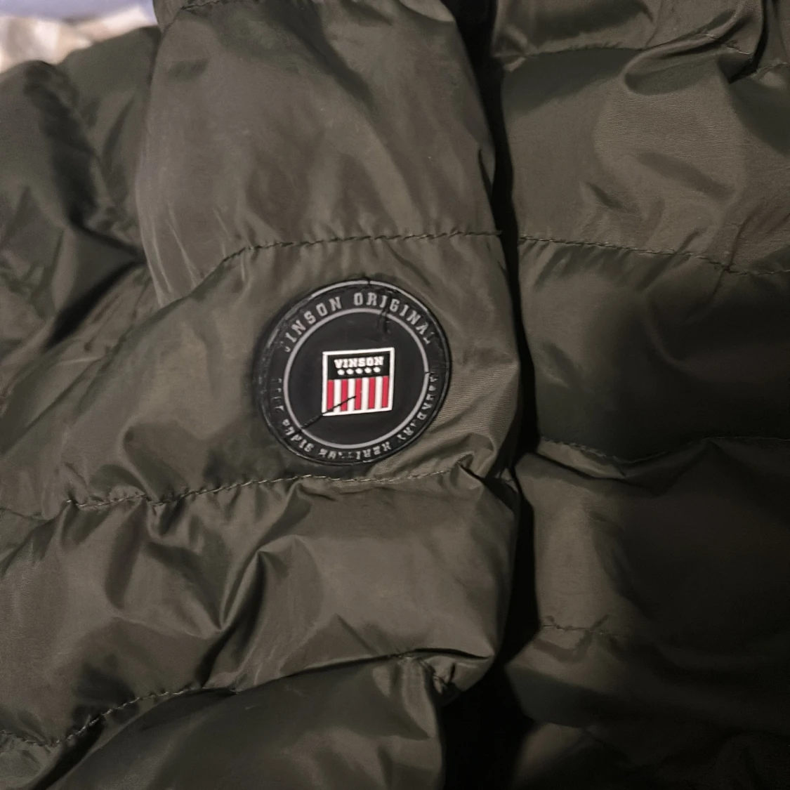 Mörkgrön pufferjacka från Vinson S polo club - 3