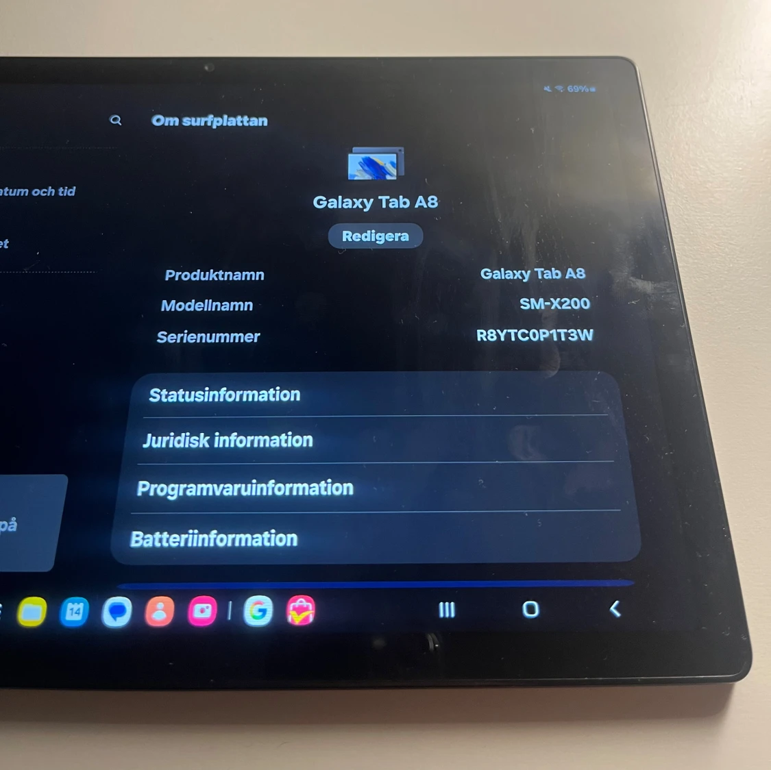 Samsung Galaxy Tab A8 - 4