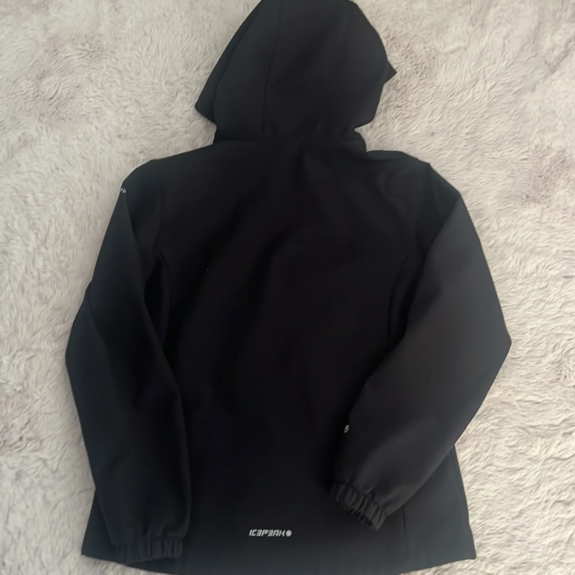 Svart vindjacka från Icepeak med huva - 4