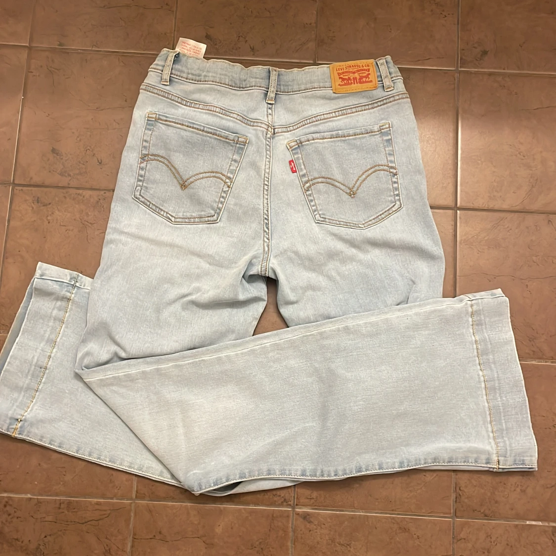 Levi's 726 Flare ljusa jeans - 4