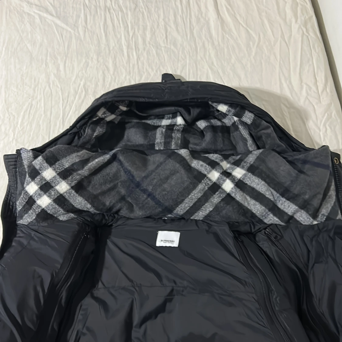 Svart burberry jacka/väst - 2