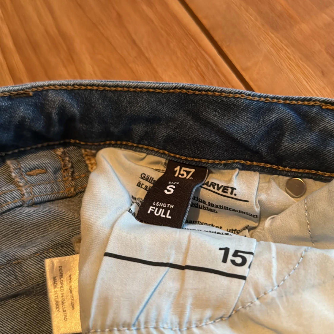 Blå jeansbyxor från lager 157 - 3
