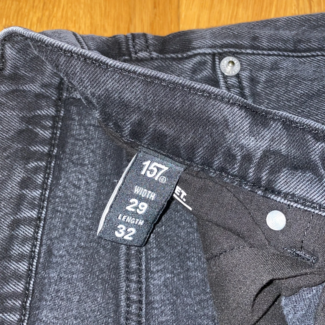 Svarta jeans från 157, W29 L32 - 2