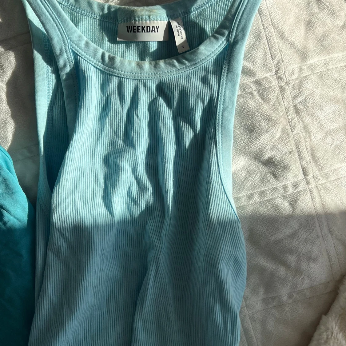 3 linnen i svart, turkos och ljusblått - 3