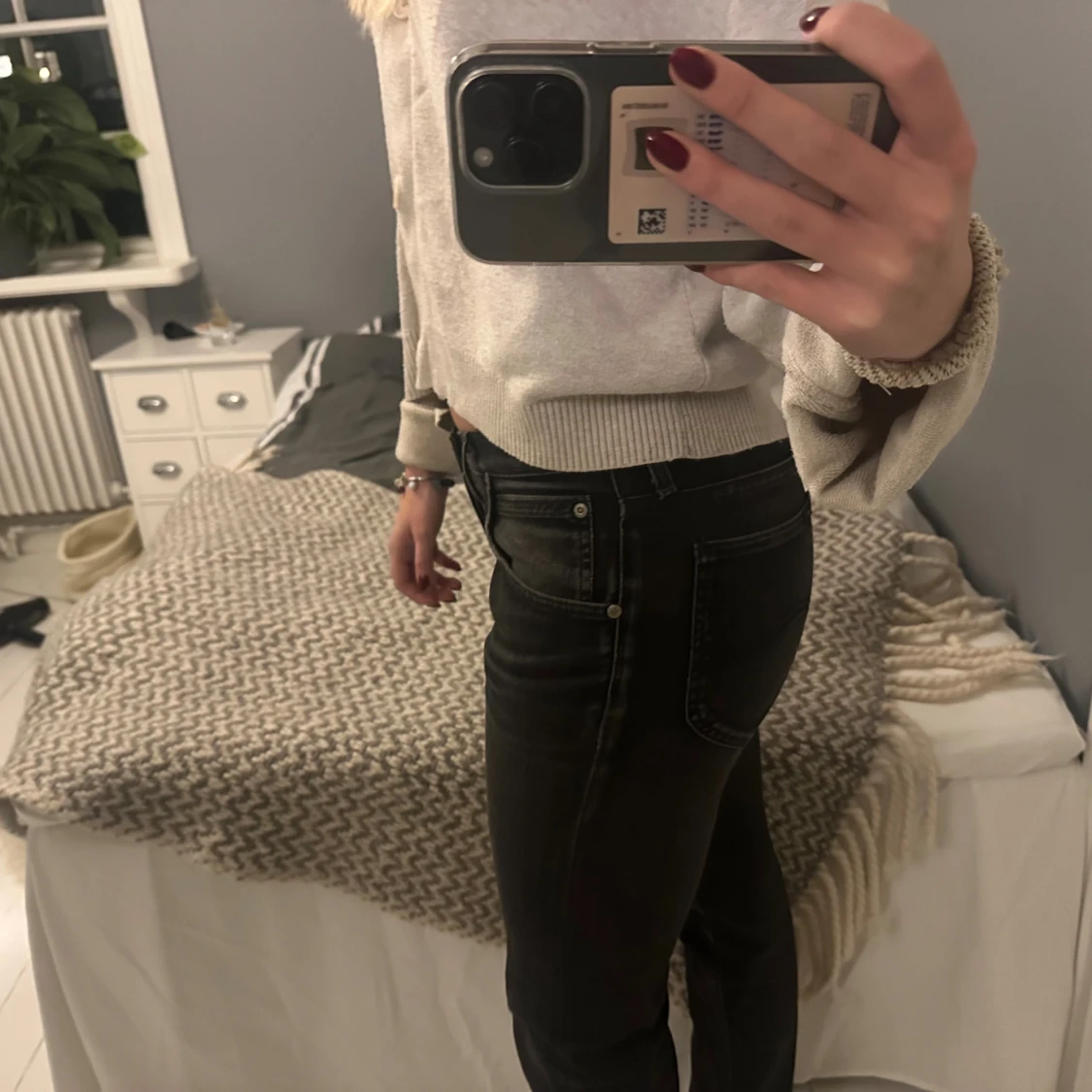Lågmidjade jeans  - 1