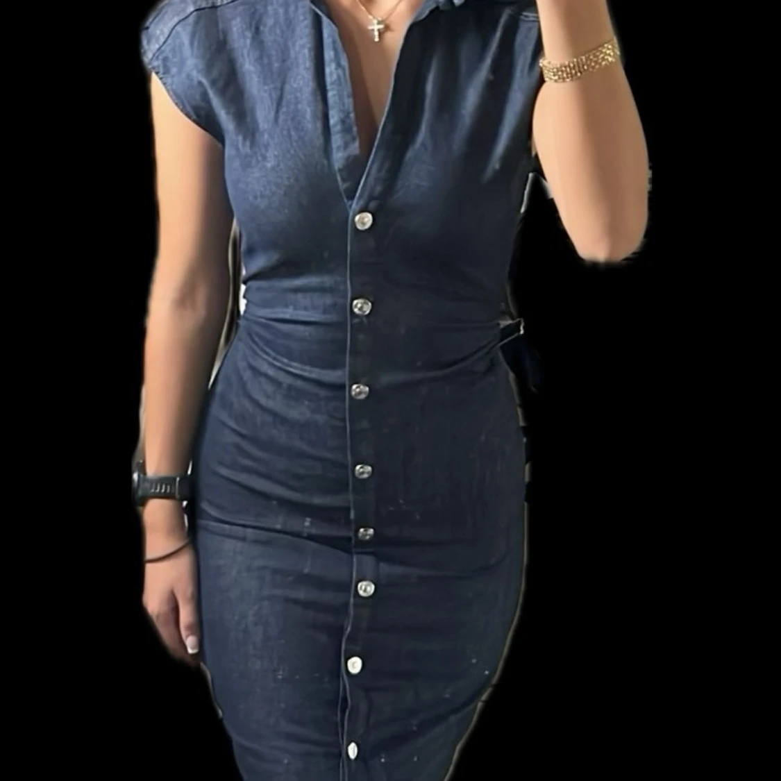 Den virala Mörk jeansklänning från Zara 