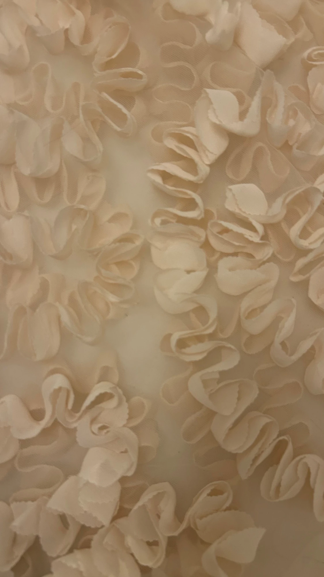 Blommig/volang topp - 4