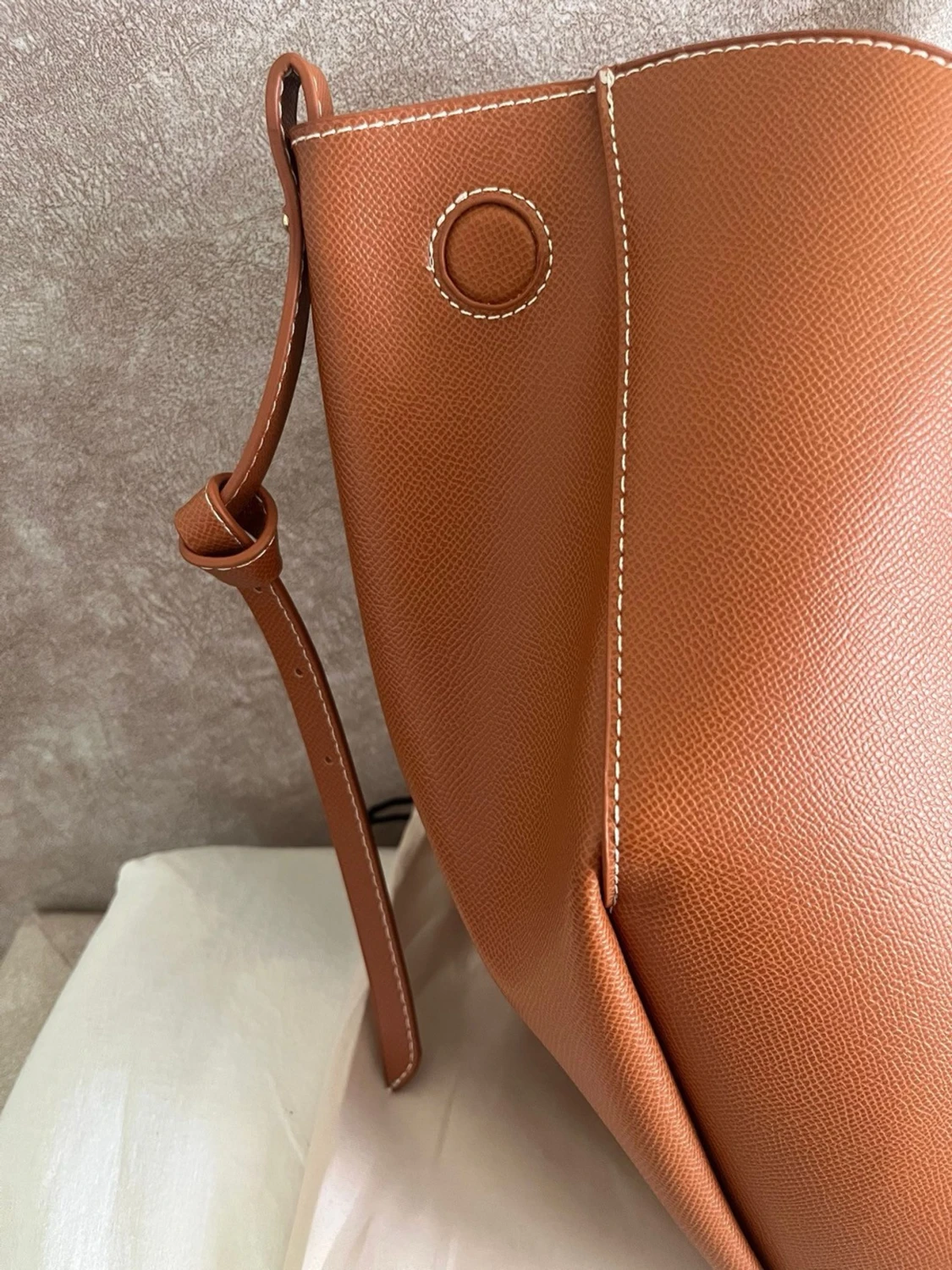 Brun shoppingväska från Polène - 6