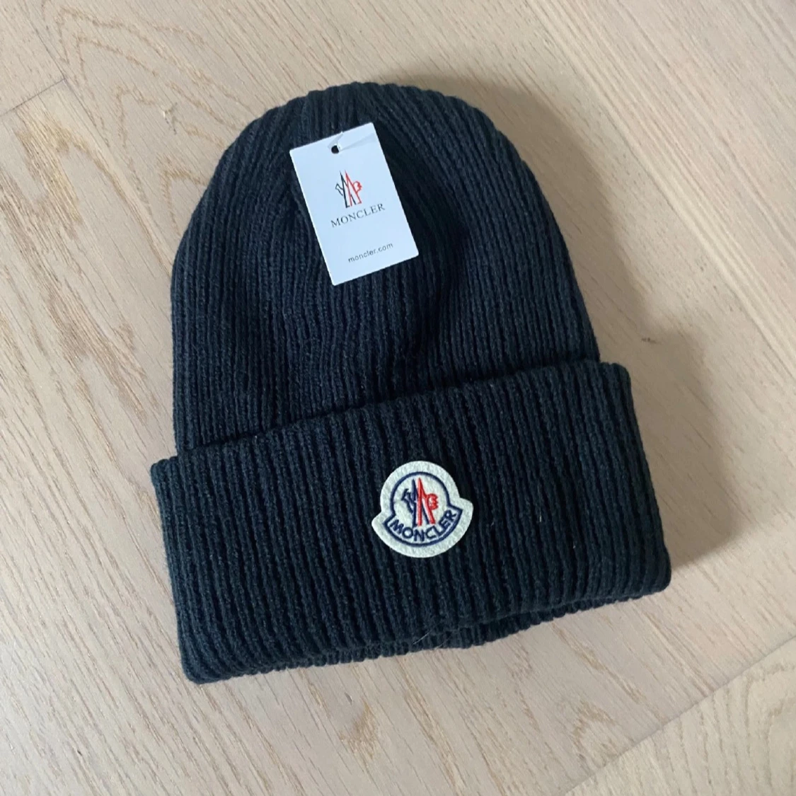 Svart Monclear Beanie - 4