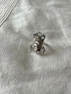 Silver ring - Justerbar och rostfri stål 