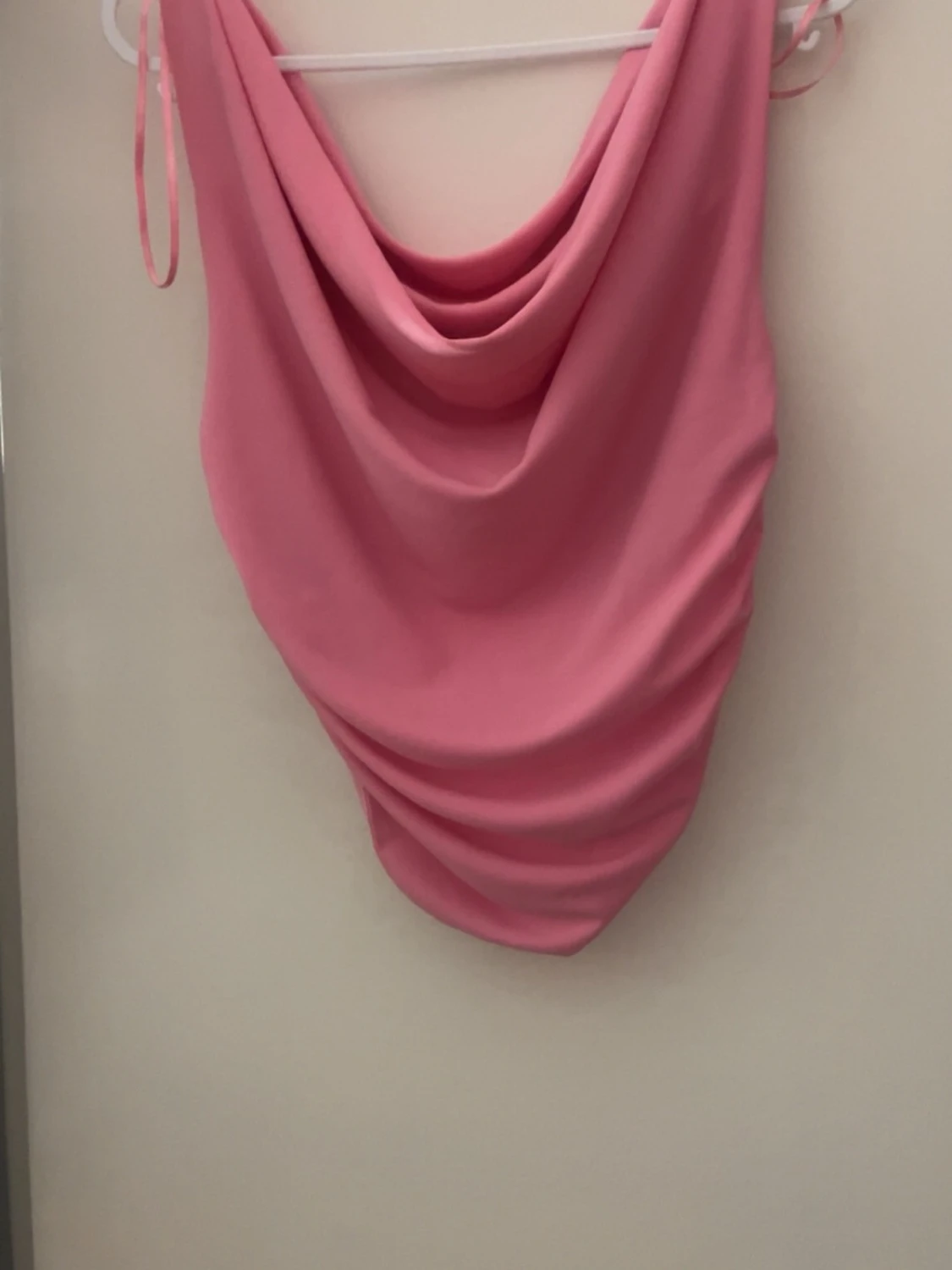 Rosa omlott topp från Zara