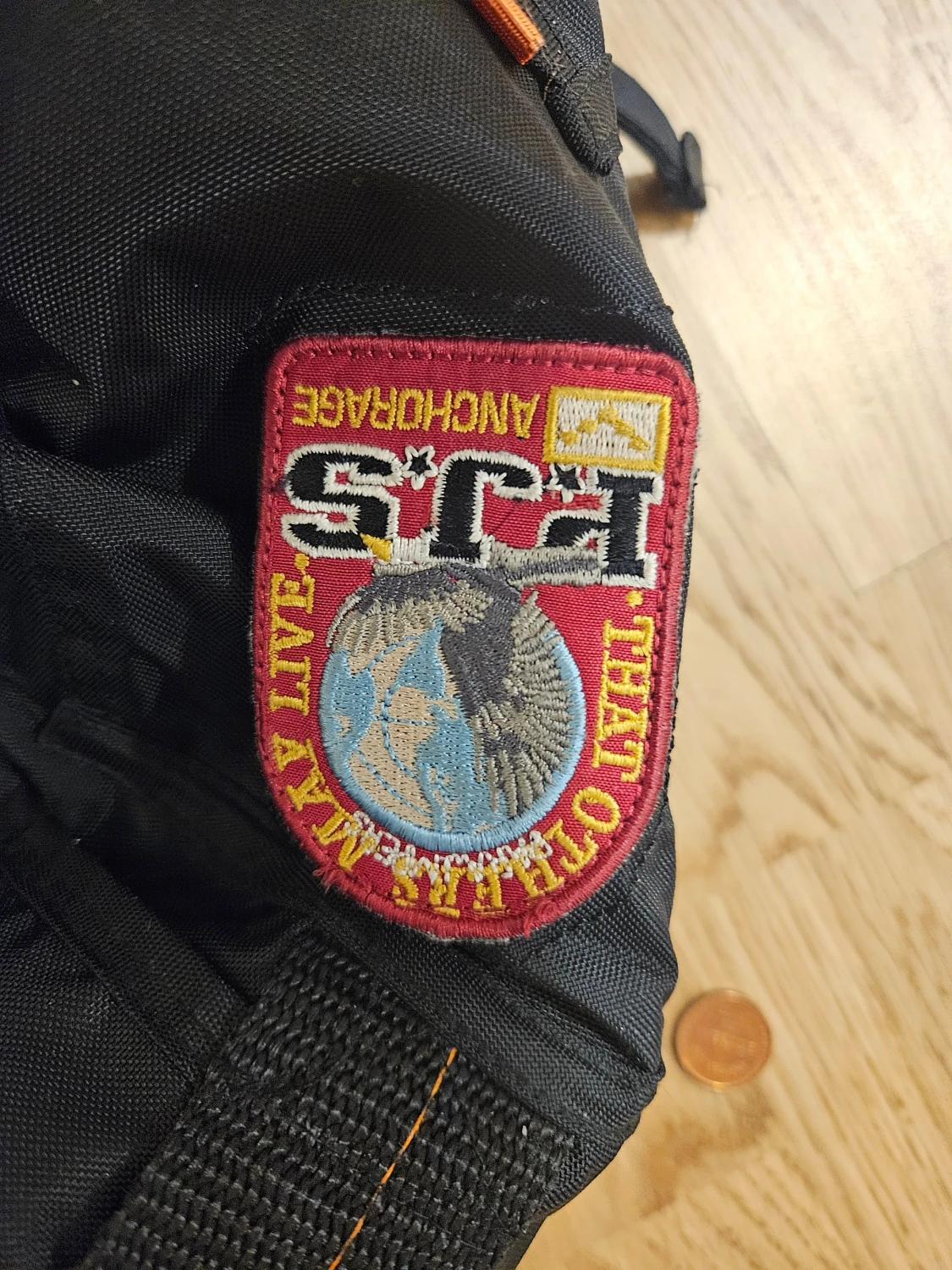 Svart parkajacka med päls - 3