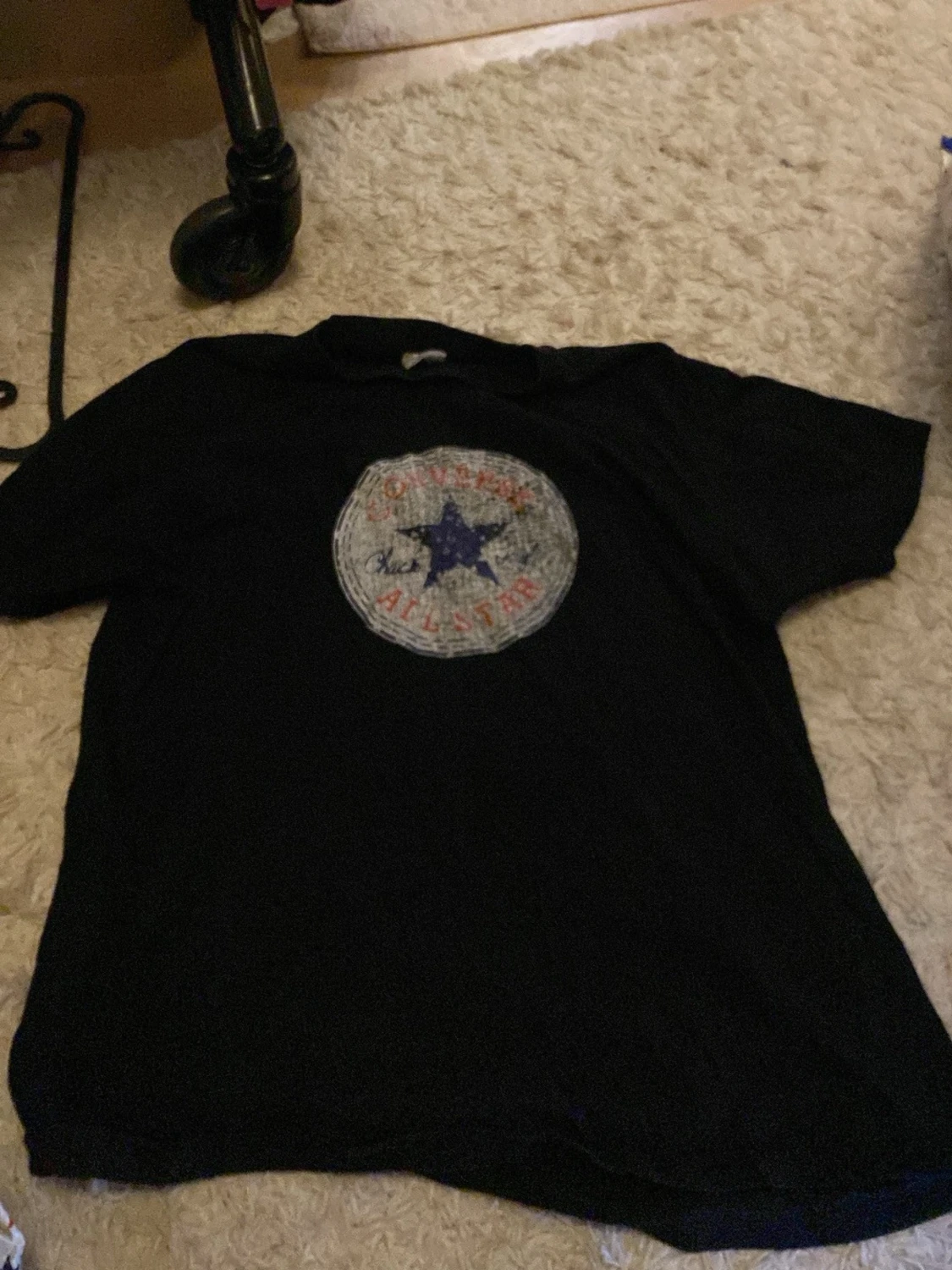 Svart Converse All Star t-shirt - 2