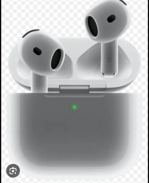 AirPods 3 - Snygga och moderna Apple AirPods 4 med laddningsetui. Trådlösa hörlurar med utmärkt ljudkvalitet och bekväm passform. Perfekt för musik, samtal och träning. Inga synliga defekter eller slitage, 