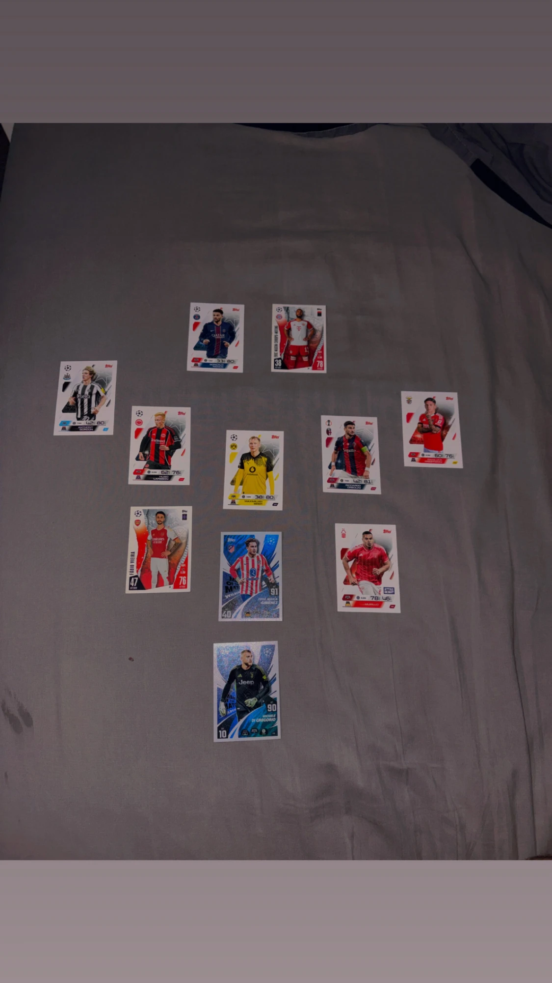 Set of 11 Football Trading Cards – Champions League Edition - 5