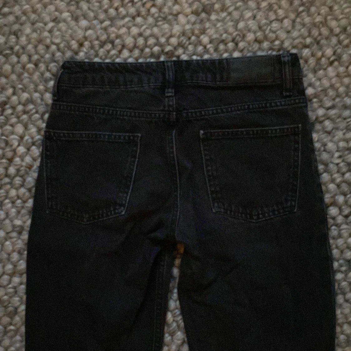 Low waste straight jeans  - 2