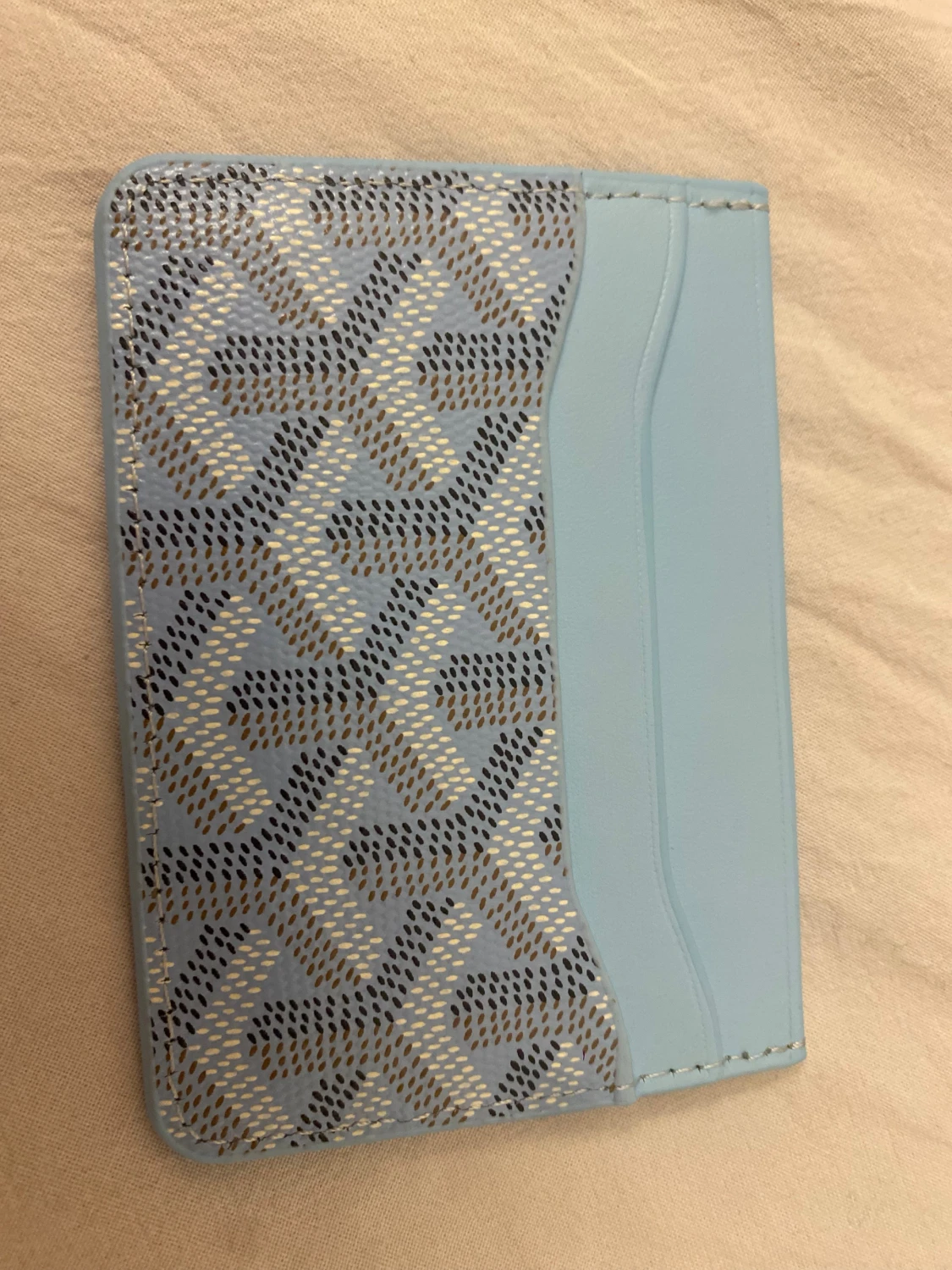 Ljusblå plånbok  - 2