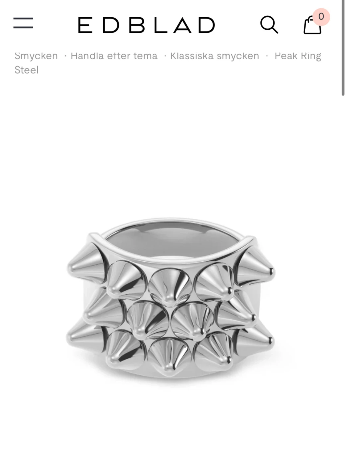 Edblad nit ring  - 1