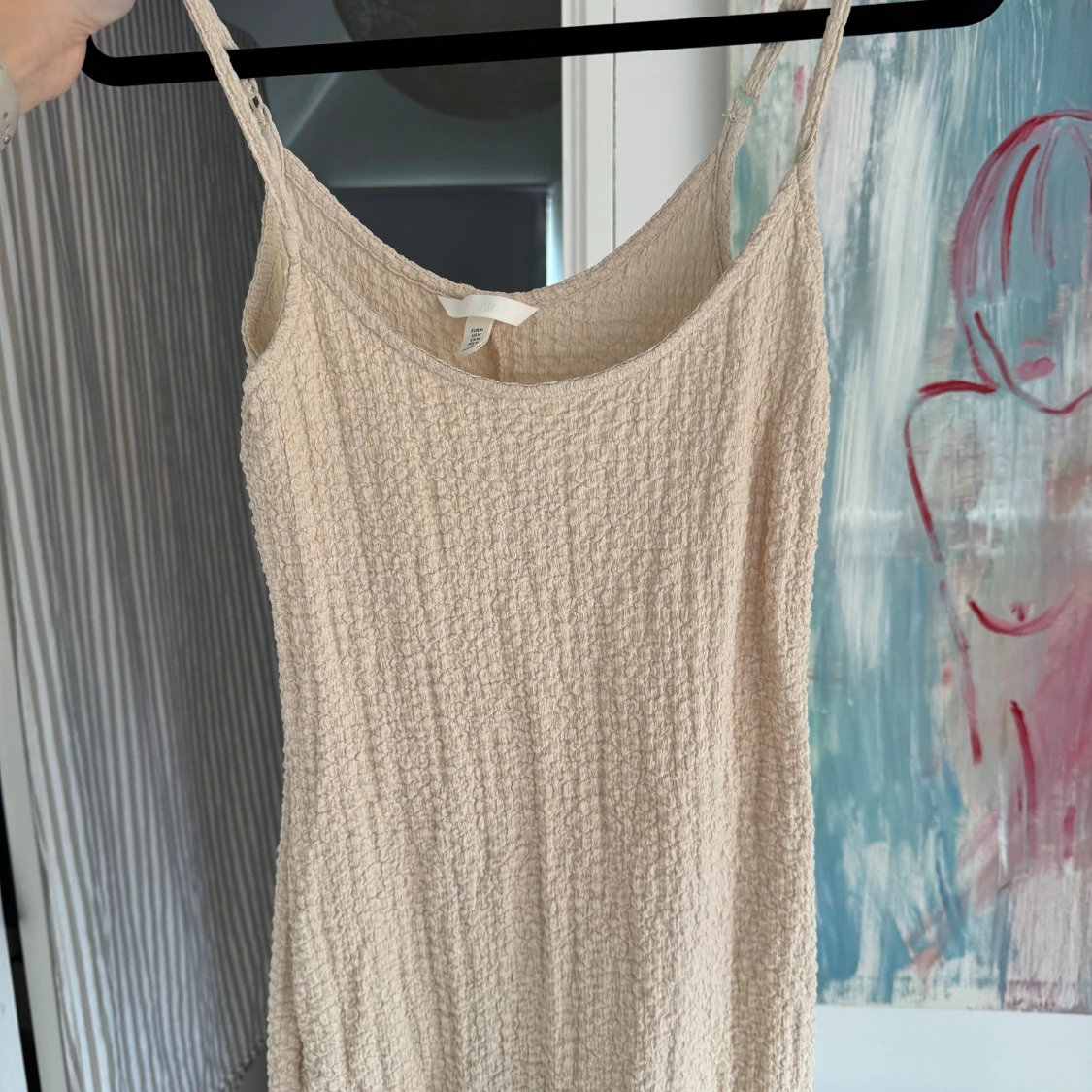 Beige långklänning från H&M