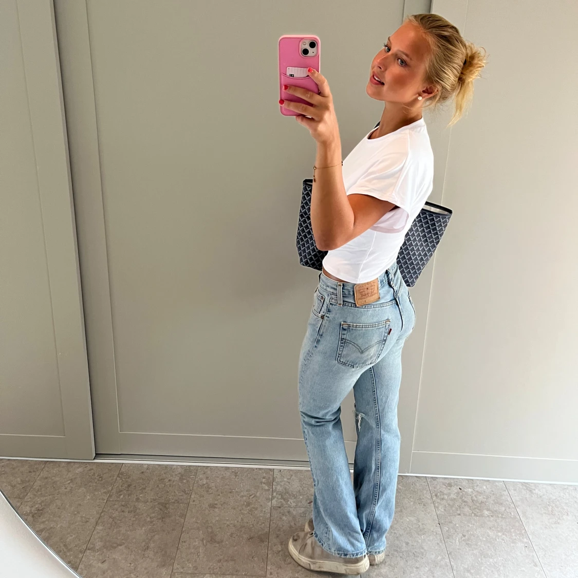 Levi's 501 ljusblå jeans straight fit - 1