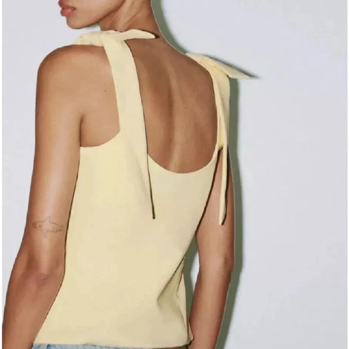 Gul topp från zara - 2