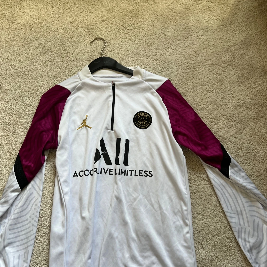 PSG x Jordan långärmad fotbollströja M
