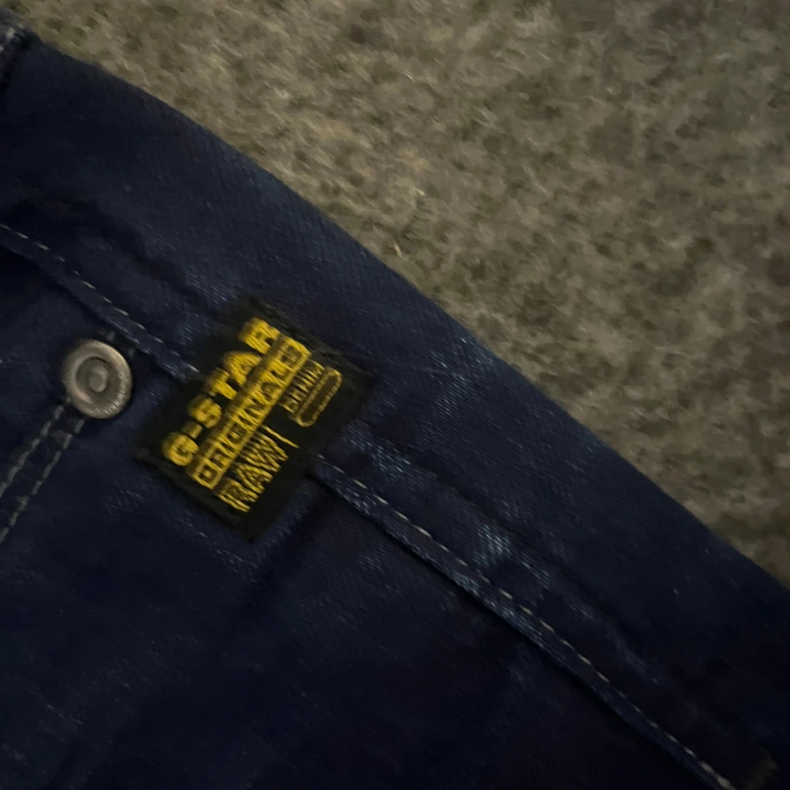 Mörkblå jeanskjol från G-Star RAW - 4