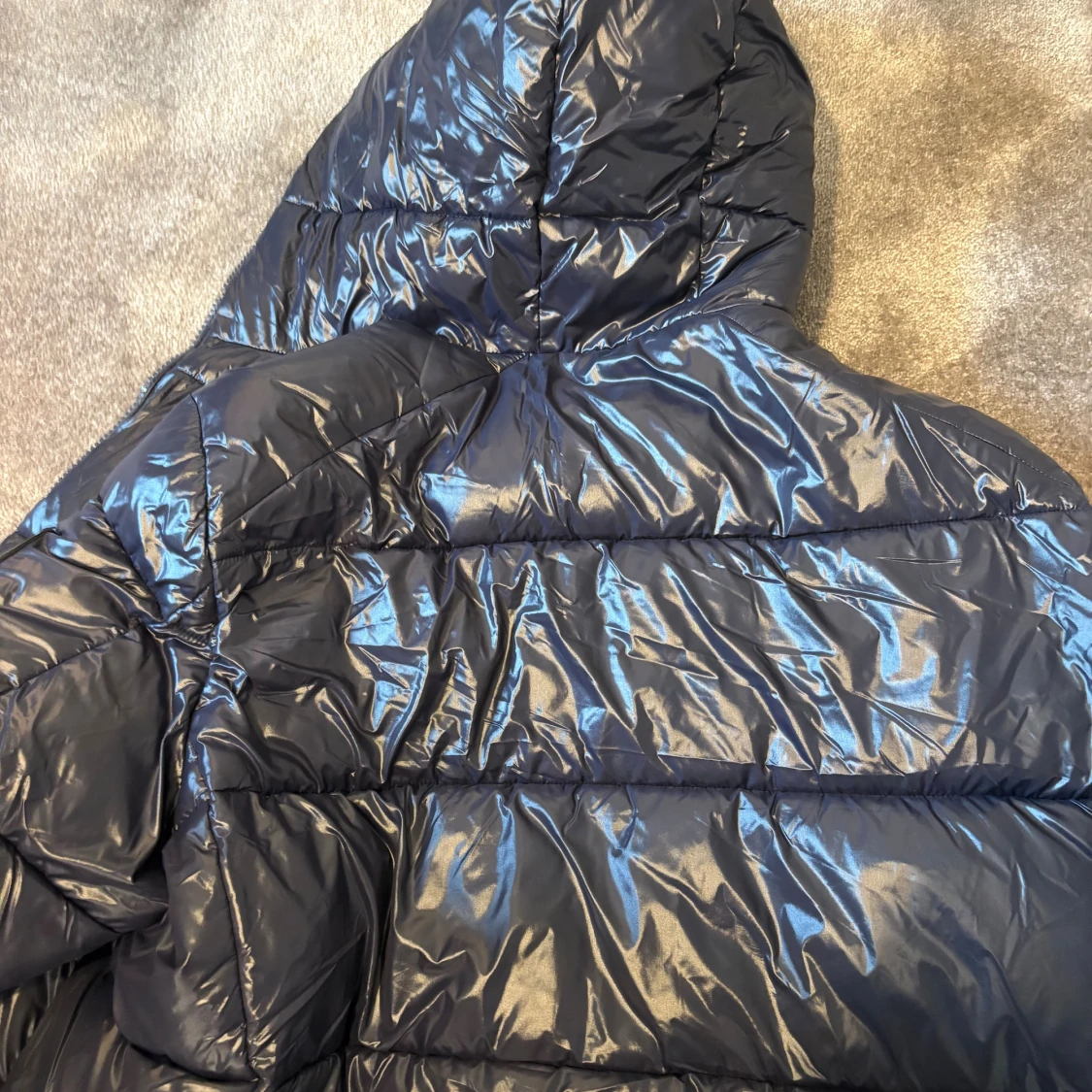 Mörkblå pufferjacka Save The Duck - 4