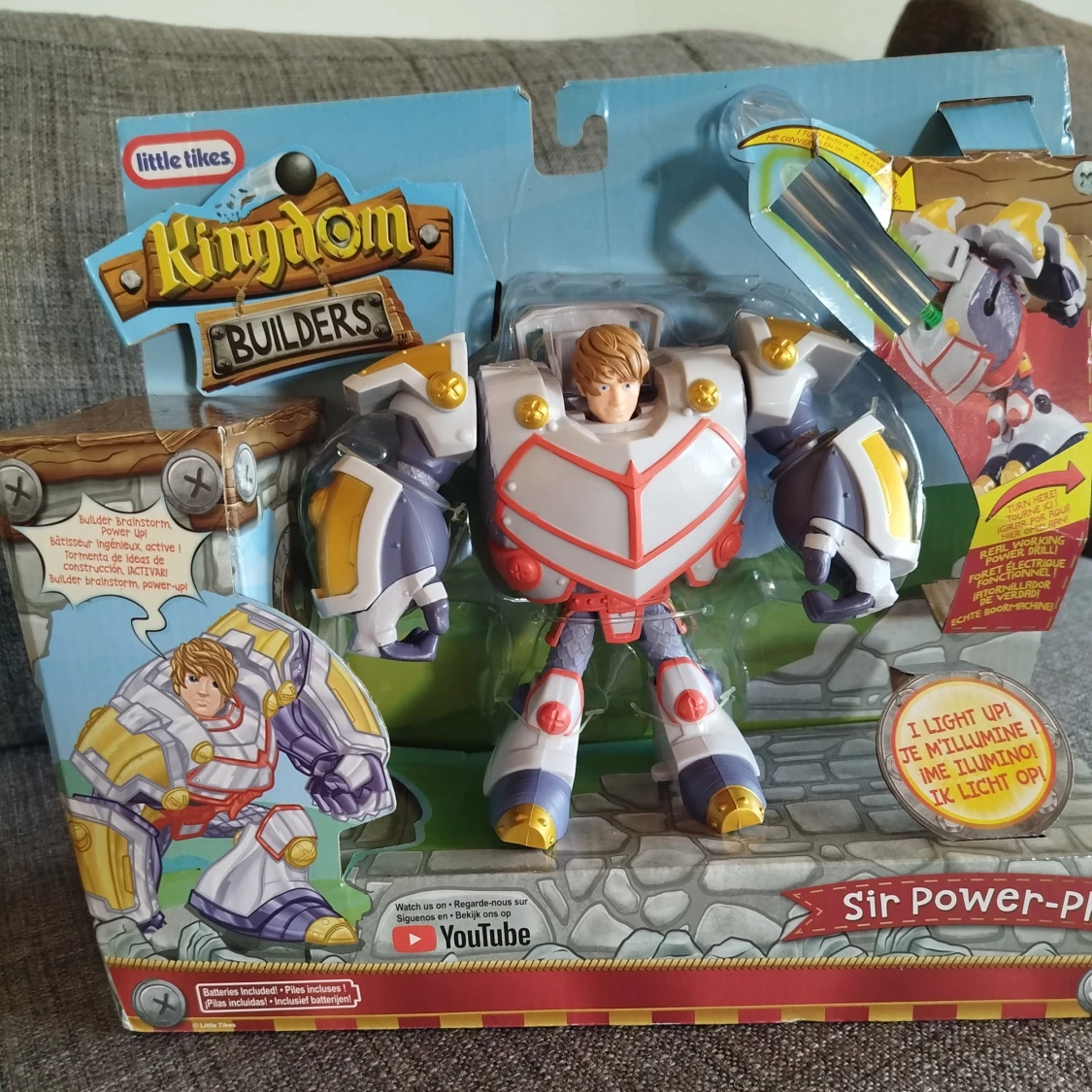 Kingdom Builders Action Figures - JJ O'Hammer, Sir Power-Phil, Sir Philip - 3