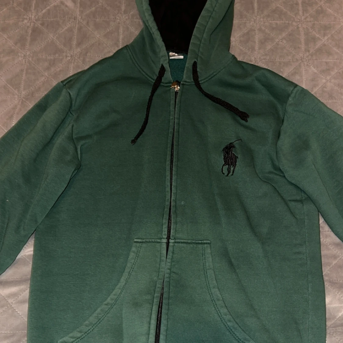 Grön hoodie från Ralph Lauren