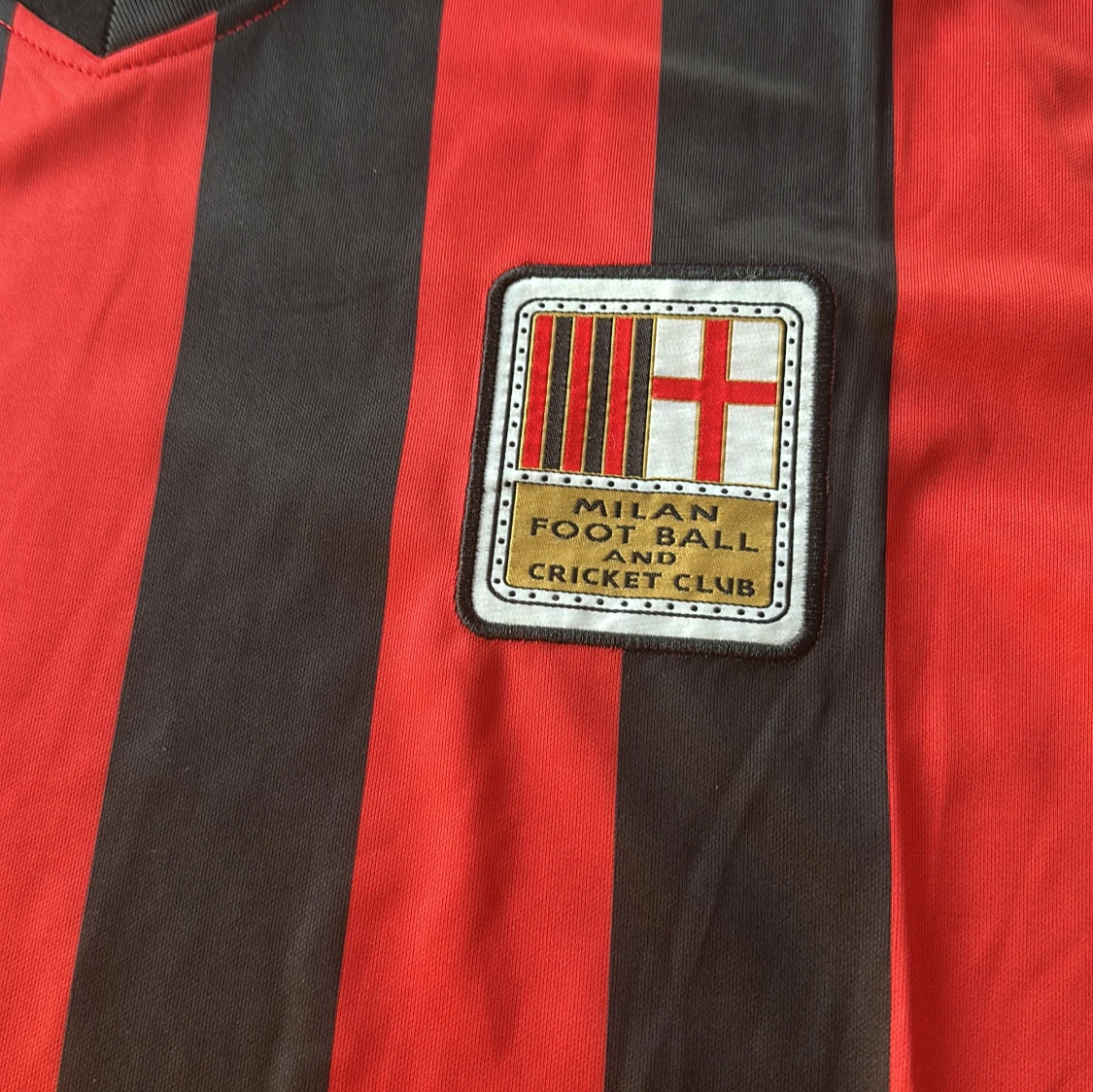 AC Milan randig fotbollströja Puma - 1