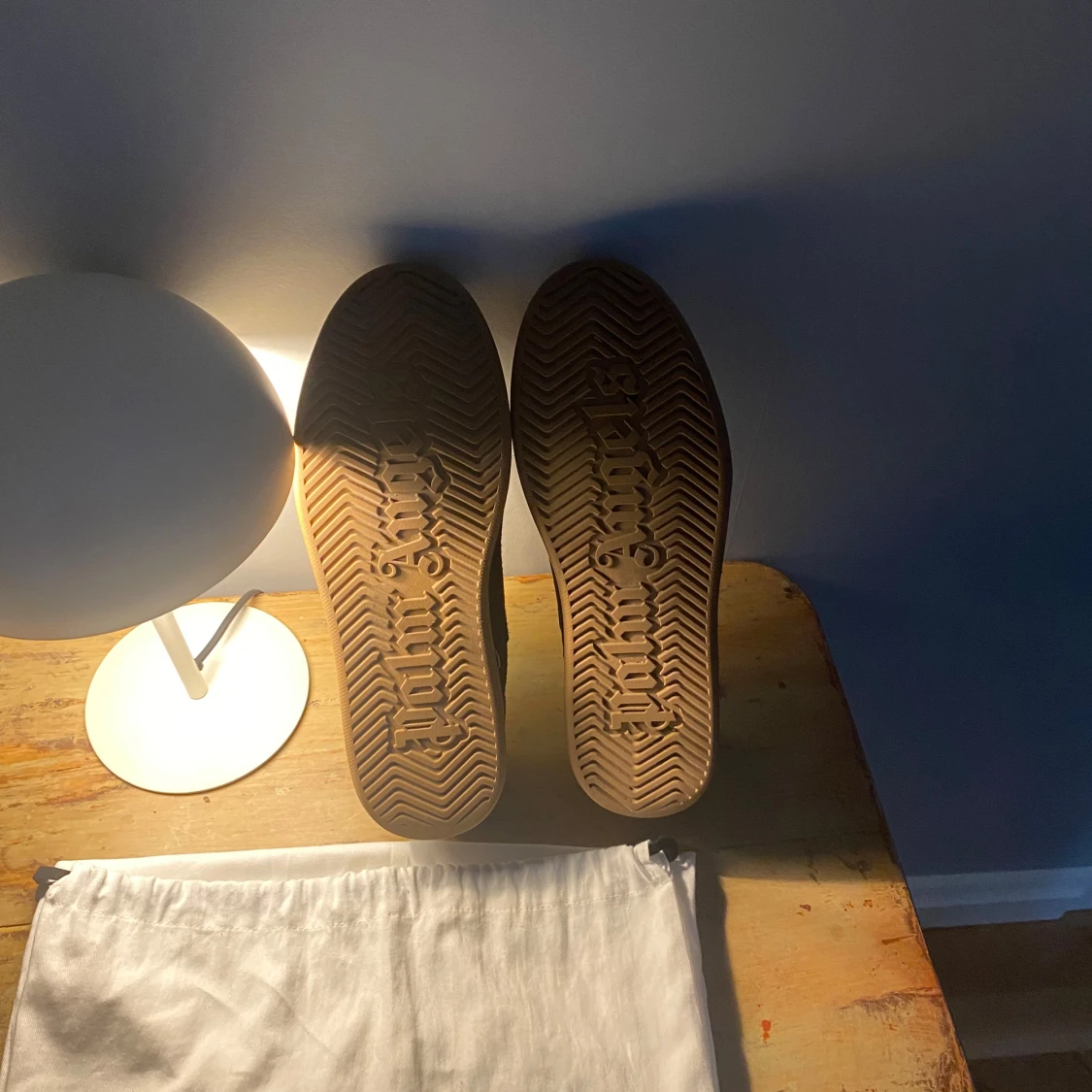 Palm Angels svarta sneakers med palm - 4