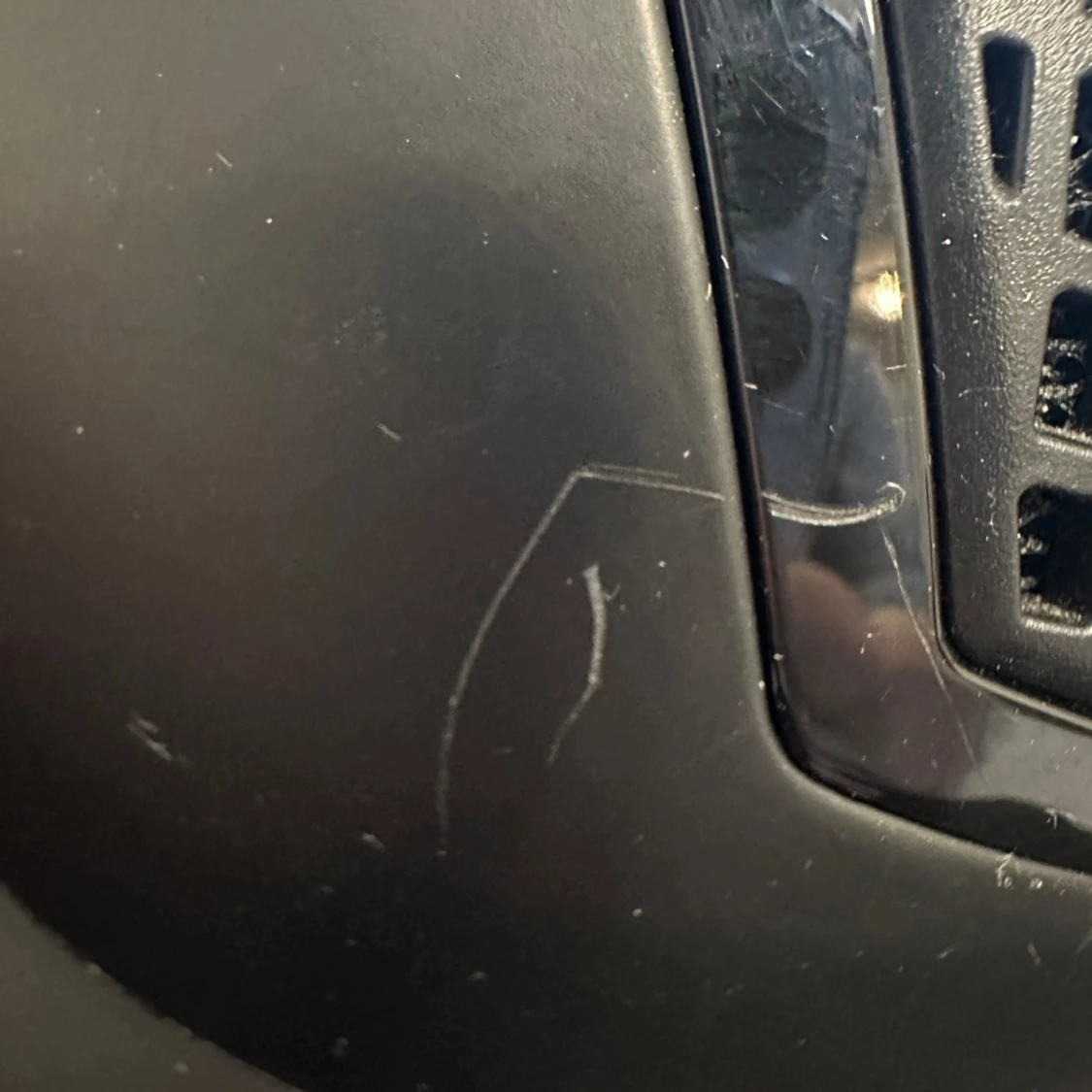 Svart glittrig ridhjälm från CRW - 91