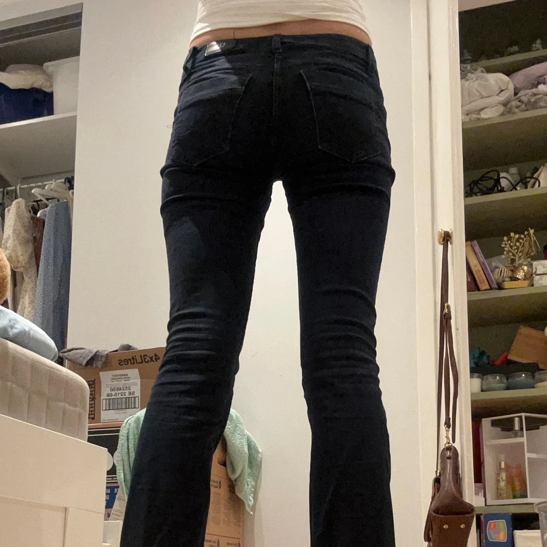 Lågmidjade jeans - 1