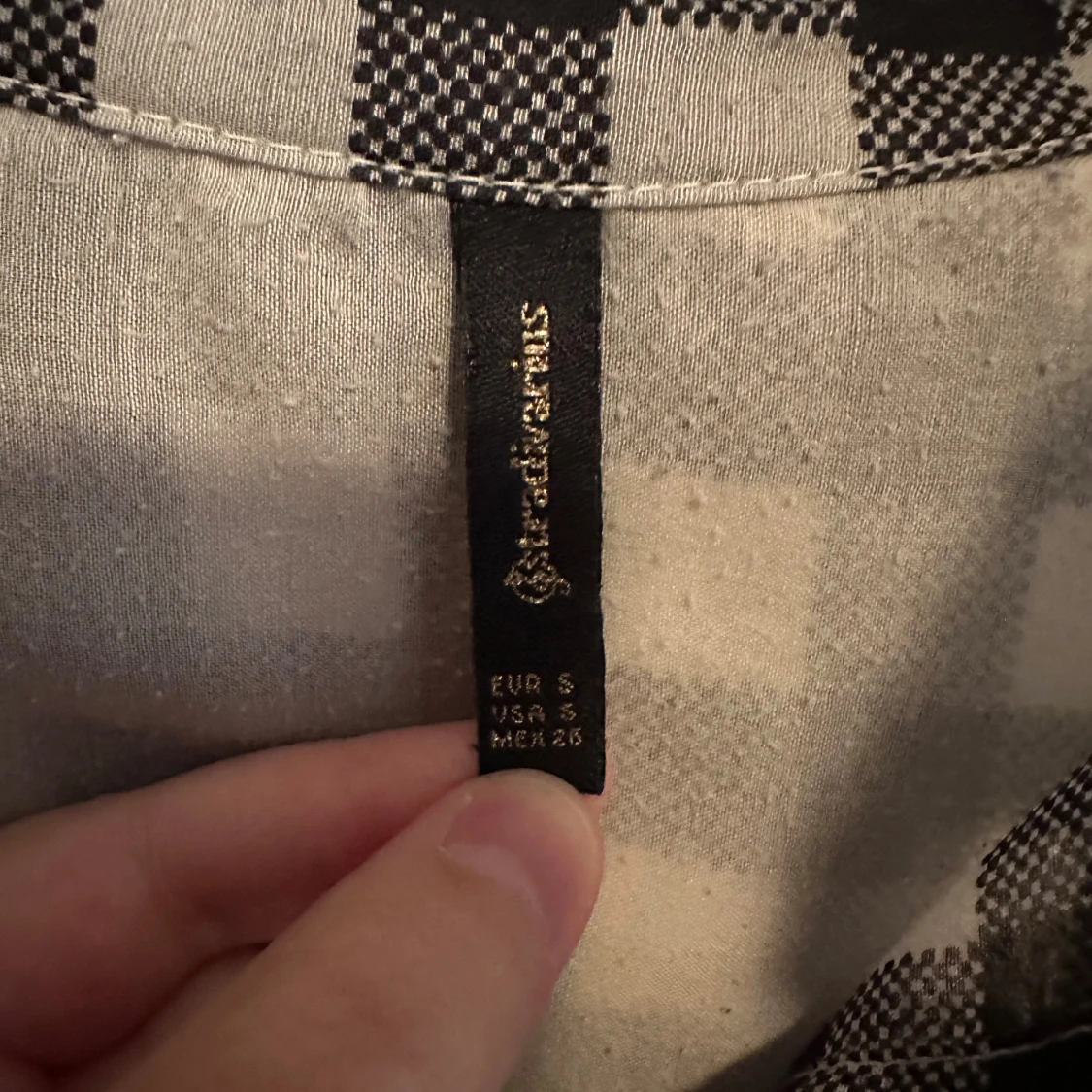 Rutig skjorta från Stradivarius strl: S - 1