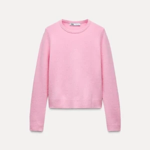Finstickad tröja från Zara🩷 - Superfin rosa stickad tröja från Zara💞aldrig använd, storlek M