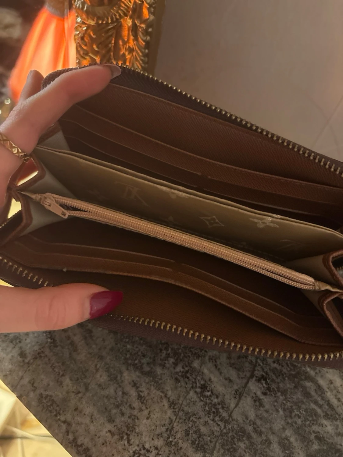 Monogram plånbok - 4