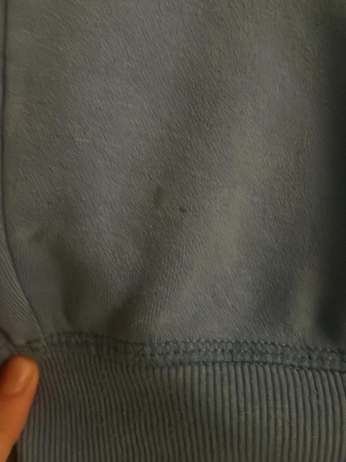 Blå sweatshirt  - 3