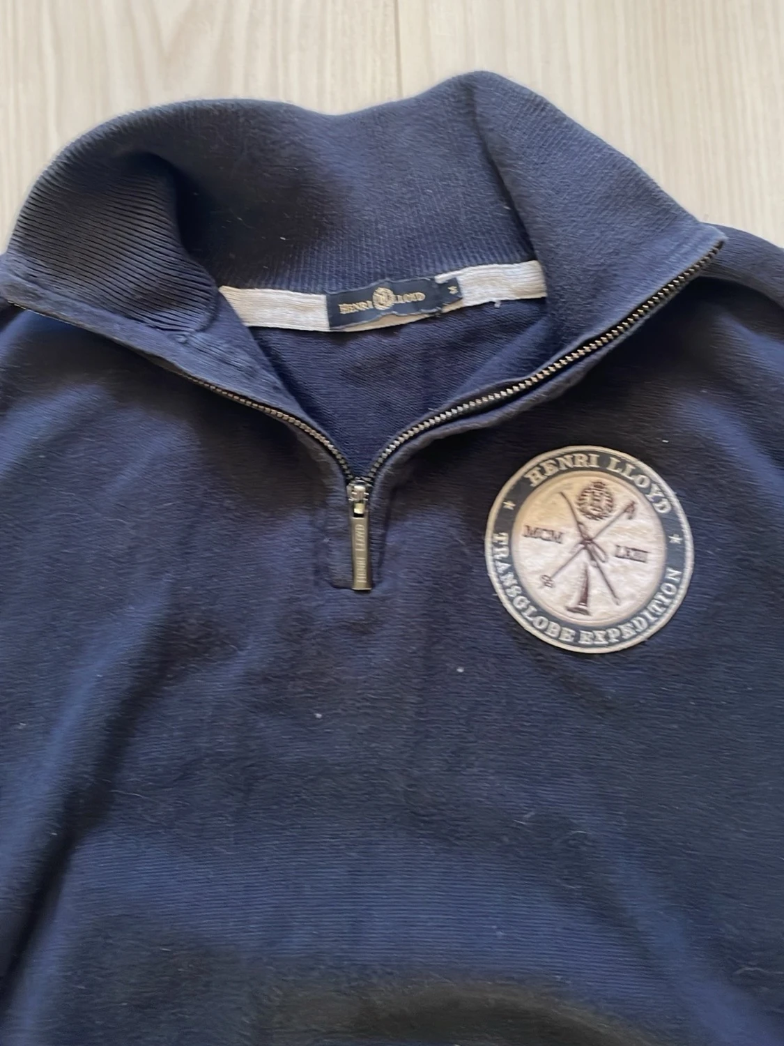 Mörkblå half zip tröja Henri Lloyd - 2