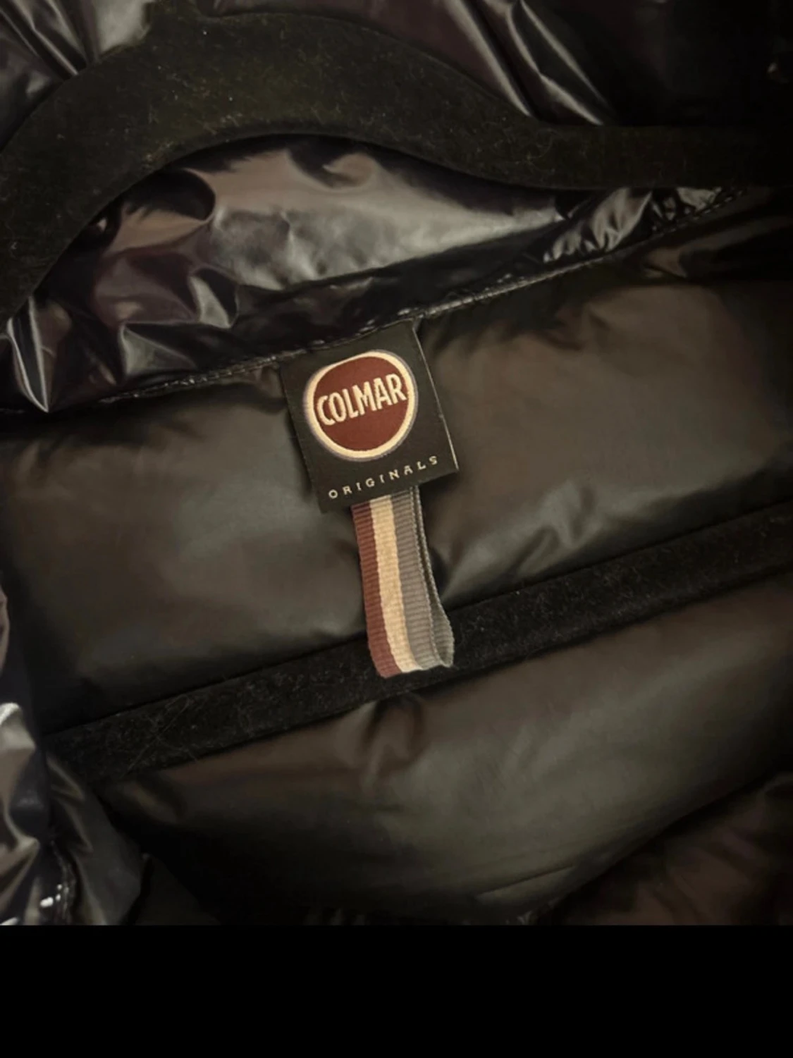 Svart pufferjacka från Colmar - 5