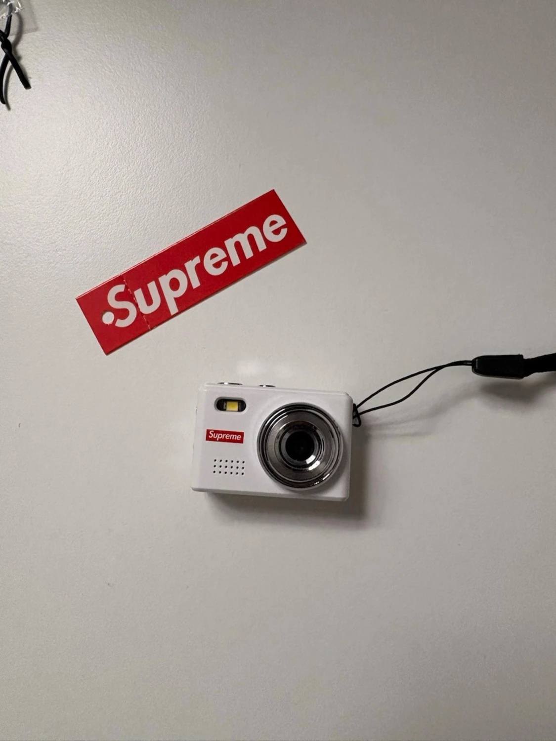Supreme digital camera keychain
