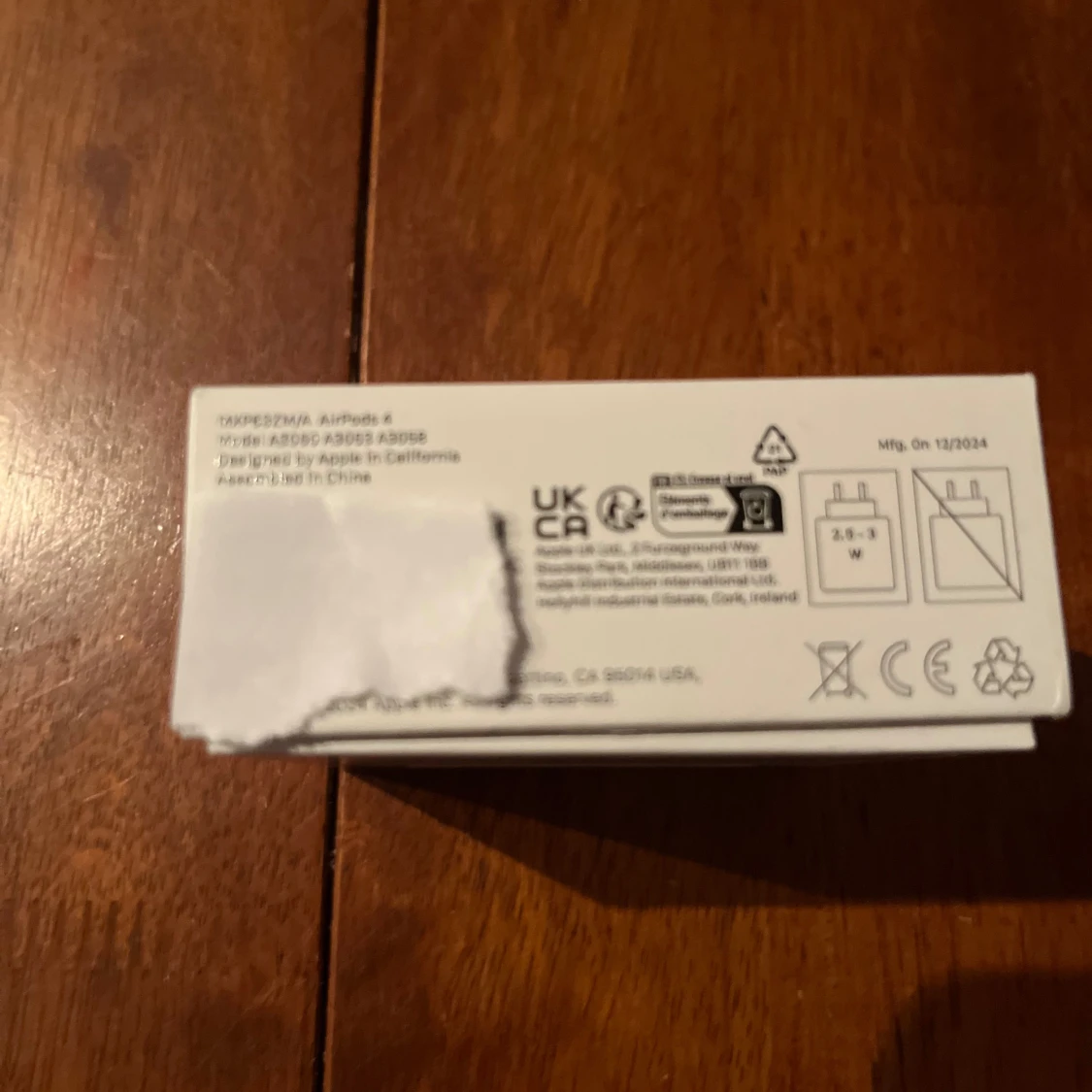 Apple AirPods 4 – Oanvända & original, kvitto finns - 1