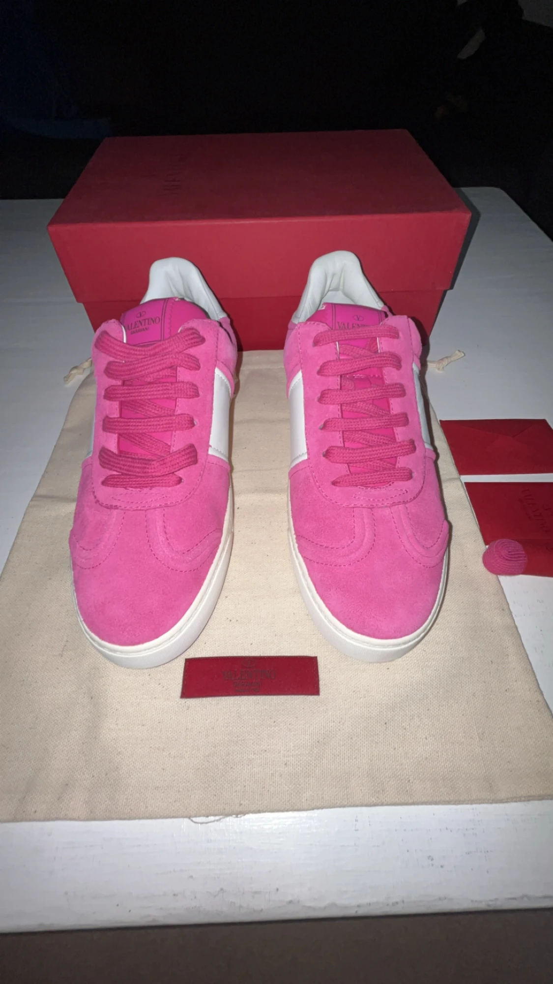 Valentino Garavani Open rosa sneakers 38 - 3