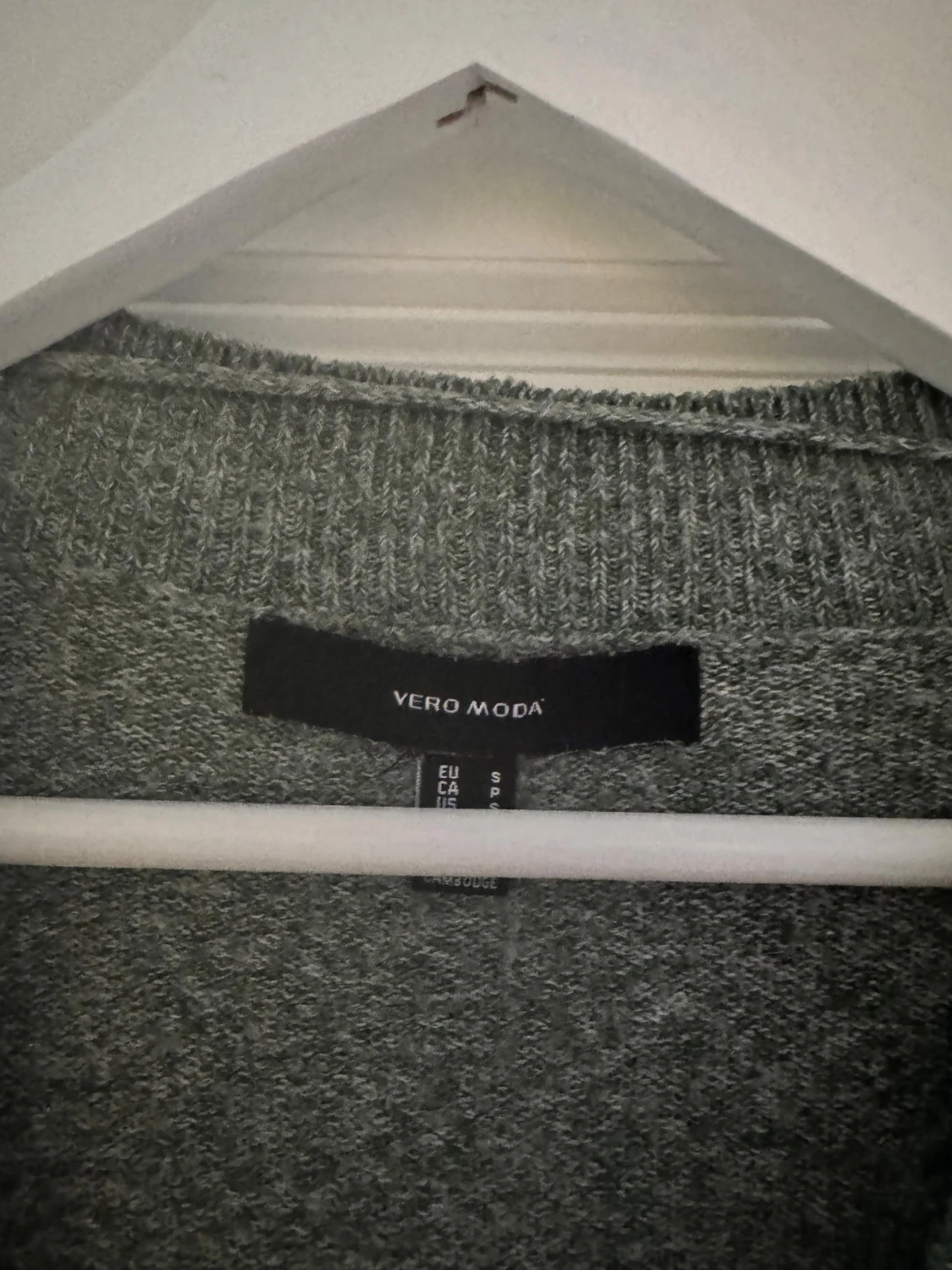 Grön stickad tröja från Vero Moda - 1